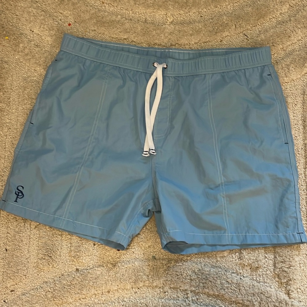 Southern Proper Light Blue Swim Trunks